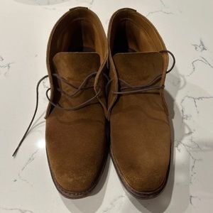 Allen Edmonds x Massdrop Unlined Chukka Boot Snuff Suede US 8.5D